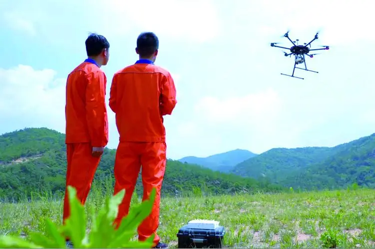 美姑无人机倾斜摄影巡检拍摄